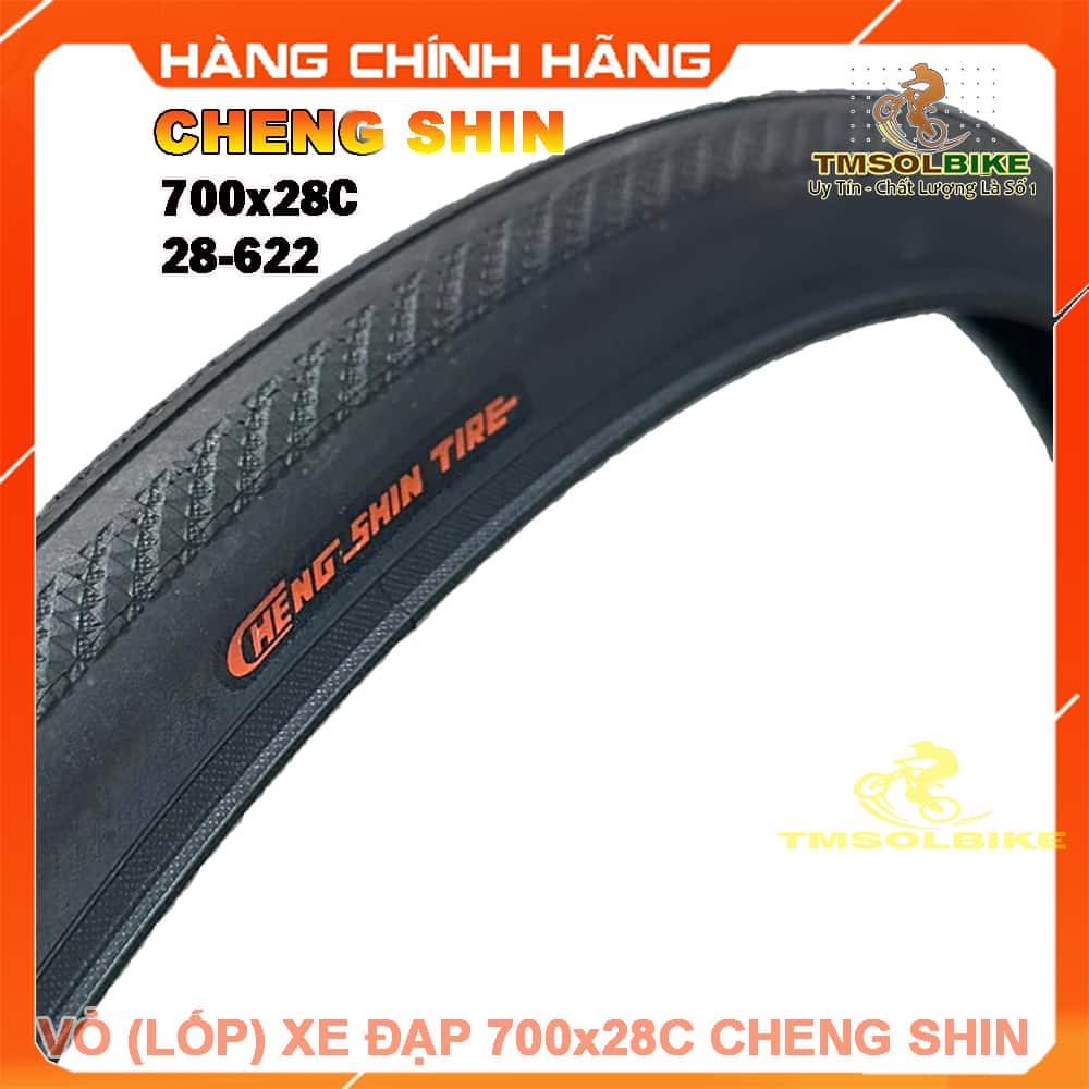 Vỏ Lốp Xe Đạp 700x28c (28-622) CHENG SHIN Độ Bền Vượt Trội 4 vo-lop-xe-dap-700x28c-28-622-cheng-shin-1